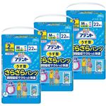 【ケース販売】アテント パンツ式 さらさらうす型 M-Lサイズ 男女共用 2回吸収 22枚&times;3パックの詳細ページへ