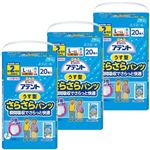 【ケース販売】アテント パンツ式 さらさらうす型 L-LLサイズ 男女共用 2回吸収 20枚&times;3パックの詳細ページへ