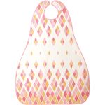 （まとめ買い）食事用エプロンII(ロングタイプ) アーガイルピンク 6068&times;2セットの詳細ページへ