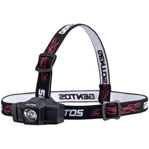 （まとめ買い）ジェントス LEDヘッドライト GD-000シリーズ 50lm GD-002D&times;3セット
