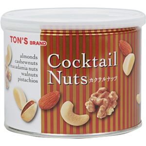 （まとめ買い）TON'S カクテルナッツ 缶 200g&times;3セット
