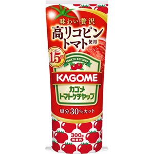 （まとめ買い）カゴメ 高リコピントマト使用トマトケチャップ 300g&times;10セット