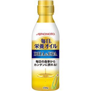 （まとめ買い）味の素 毎日栄養オイル DHA&EPA 250g&times;3セット
