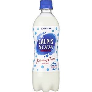 【ケース販売】カルピスソーダ 500ml&times;24本