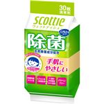 （まとめ買い）スコッティ ウェットティシュー 除菌 ノンアルコールタイプ 携帯用 30枚&times;15セットの詳細ページへ
