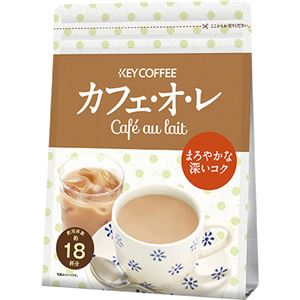 （まとめ買い）キーコーヒー カフェ・オ・レ 180g&times;5セット