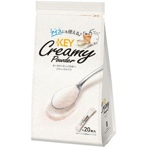 （まとめ買い）キーコーヒー クリーミーパウダー 5g&times;20本&times;6セット