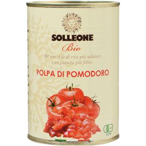 （まとめ買い）ソル・レオーネ ビオ オーガニック・ダイストマト 400g&times;15セット