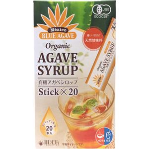 （まとめ買い）イデア 有機アガベシロップ スティック 7g&times;20本入&times;5セット