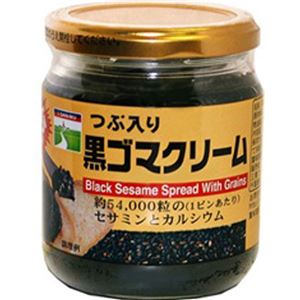 （まとめ買い）三育 つぶ入り黒ゴマクリーム 190g&times;8セット