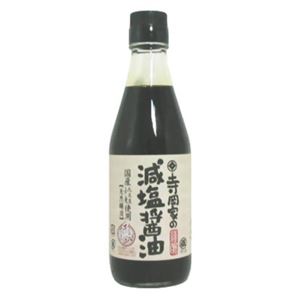 （まとめ買い）寺岡家の減塩醤油 300ml&times;8セット