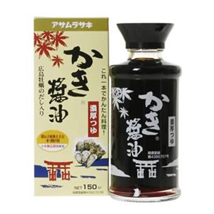 （まとめ買い）アサムラサキ かき醤油 卓上用化粧箱入り 150ml&times;10セット