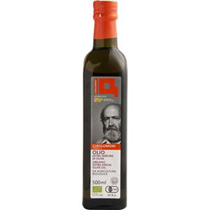 （まとめ買い）ジロロモーニ 有機 エキストラバージン オリーブオイル 500ml&times;4セット