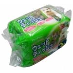 （まとめ買い）ペットプロ ウェットティッシュ 80枚入&times;3P&times;8セットの詳細ページへ