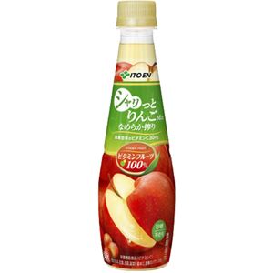 【ケース販売】ビタミンフルーツ シャリッとりんごMixなめらか搾り 340g&times;24本