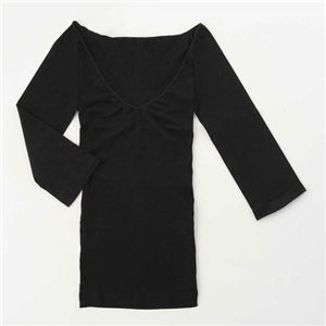 【3色組】発熱あったかフィットインナー(ブラック・ベージュ・ピンク各1枚)