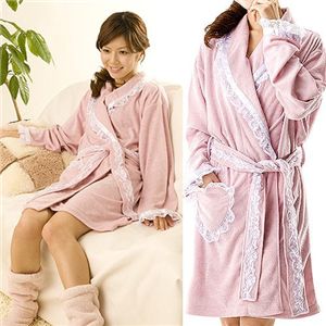 【2枚組】あったかシェイプガウン