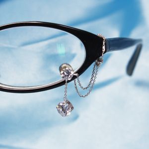 眼鏡につける新感覚ジュエリー Eye Jewel K18WG-2-2