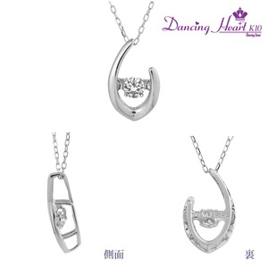 クロスフォーDancing Heart(ダンシングハート) DH-022 【Eternal】 ダイヤモンドペンダント/ネックレス