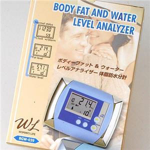 ボディファット＆ウォーター レベルアナライザー(体脂肪水分計)