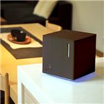 アピックス スチーム式アロマ加湿器 CUBE AHD-030 ブラック