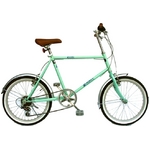 KIKI 20インチ スリムサイクル パールグリーン