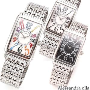 Alessandra olla メンズウォッチ AO-1990-5/ブラック