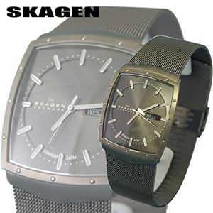 SKAGEN チタニウムメンズウォッチ