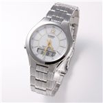 CASIO(�J�V�I) Wave Ceptor LINEAGE �\�[���[�d�g���v LCW-M200DJ-7AJF/�z���C�g