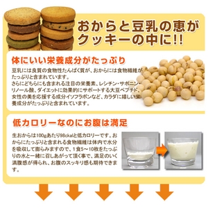 10種の豆乳おからクッキー　１kg（500ｇ×2）