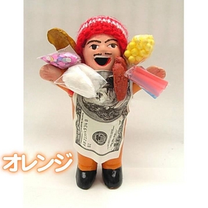 エケッコー（エケコ）人形　15cm　オレンジ