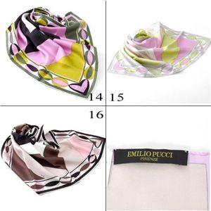 EMILIO PUCCＩ（エミリオプッチ）　シルク　プチスカーフＤ608-102-14