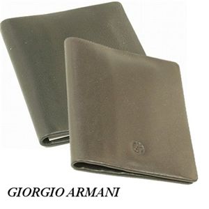 GIORGIO ARMANI(ジョルジオ アルマーニ) カードケース YA026-80005 ブラウン カーフ