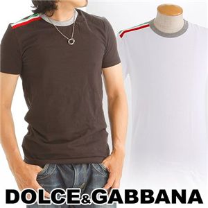 Dolce&Gabbana(ドルチェ&ガッバーナ) メンズTシャツ M10513 ブラック XSサイズ 通販