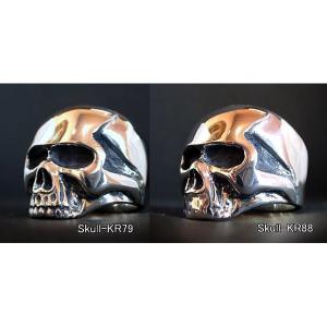 【スカルKR Small Type 】 Keith Skull Ring キーススカルリング/Dice スカルKR79 12号