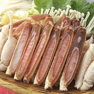 【お歳暮用 内のし付き(名入れ不可)】半殻カット済みメガ盛りカニしゃぶ福袋1kg