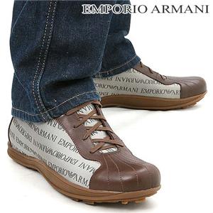 EMPORIO ARMANI メンズレザーシューズ XEU155 サイズ43