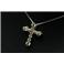 K18WG���������������ȥ�������0.5ct���饤�ɥ٥ͥ�����ͥå��쥹