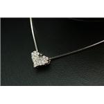 K18WG�n�[�g�����_�C��0.25ct�X���C�h�x�l�`�A���l�b�N���X