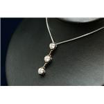 K18WG3�A�_�C��0.34�A0.323�A0.338ct�X���C�h�x�l�`�A���l�b�N���X
