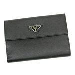 プラダ 1M0507 SAFFIANO 2ツオリ BK