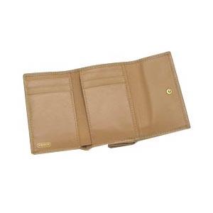 コーチ 40501BCAKH エルゴレザー 三ツ折小銭入 CAM