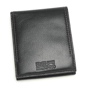 Ferragamo 667026 二ツ折小銭入 BK