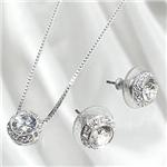 スワロフスキー 934696 ペンダント+イヤリングセット