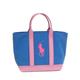 Ralph Lauren（ラルフローレン） 463-SPPTP CANVAS(GINGHAM) トート BL