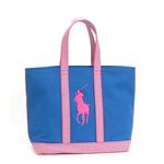 Ralph Lauren（ラルフローレン） 463-PPTP CANVAS(GINGHAM) トート BL