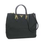 Prada（プラダ） BN1592 TESSUTO MICRO トート BK