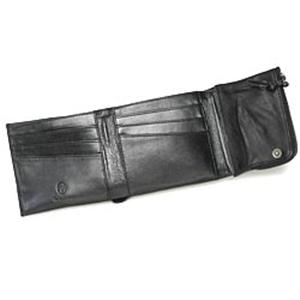 Nicola Ferri(ニコラフェリー) KOHMZZ01 3つ折小銭入 BK