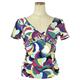 Emilio Pucci（エミリオプッチ） 72RO32 F/SV/N カットソー XS004ML