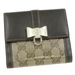 Gucci（グッチ） 181642 FT01G 9643 2ツ折財布 BE/DB